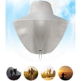 thumbnail image 2 of Bangcool Fishing Hat Soft Foldable: Breathable Safari Hat Protection Cap with Neck Flap, 2 of 8