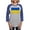 Heather/Blue, variant on CafePress - Ukraine Flag Long Sleeve T Shirt - Womens Baseball Tee