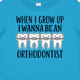 thumbnail image 4 of Inktastic Future Orthodontist Dental Care Gift Boys or Girls Baby T-Shirt, 4 of 5