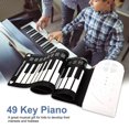thumbnail image 3 of Kids Piano Keyboard Portable Soft 49-Key Roll up Piano Toy Musical Instrument, 3 of 6