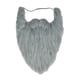 thumbnail image 1 of Barba de Papá Noel de Navidad, barba falsa, accesorios de espectáculo, barba de franela, Facial falso, vestido elegante para actuación, Navidad, Gris, 1 of 8