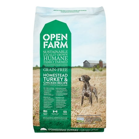 Open Farm Grain-Free Turkey & Chicken Recipe Dry Dog Food, 24