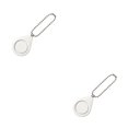 thumbnail image 2 of sweethay Women Safety Alarm Portable Small Battery Mountain Travelling Alarms Hanging Operated 120db Shopping Walking Climbing Blanco 2piezas, 2 of 6