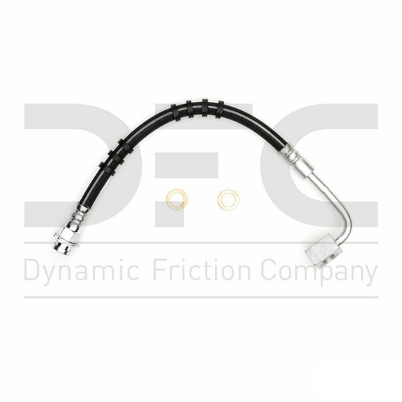 Front Left Dynamic Friction Company Brake Line Hose 350-40140 For 1989-1990 Dodge Dakota