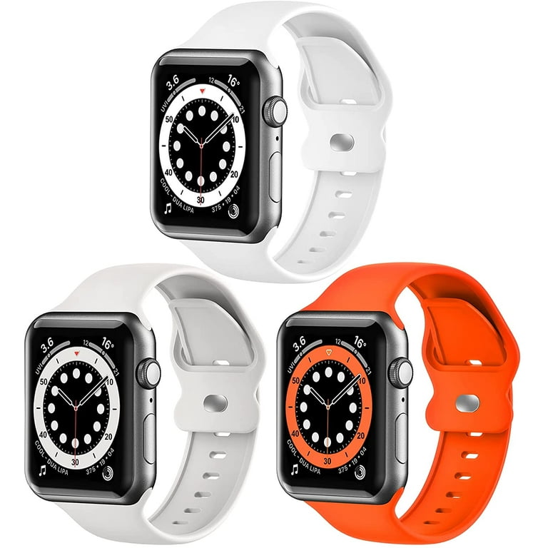 Apple Watch Band Women Silicone Replacement Strap IWatch SE Series
