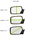 thumbnail image 5 of Fits 13-19 FR-S, BRZ, 86 Right Passenger Mirror Glass Lens, 5 of 6