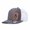 Gray and White, variant on Hunting Deer Fish American Flag Leather Patch Trucker Hat, Adjustable Snapback Cap for Men Women, Vacation Travel Daily Outdoor Wear