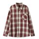 thumbnail image 1 of Mens Camisas de Manga Larga Casual Vintage Turndown Cuello Botón Abajo Camisa Chaqueta con Bolsillo Poliéster Tops Diario, 1 of 9