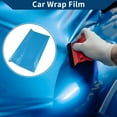 thumbnail image 2 of Unique Bargains Car Wrap Film Exterior Interior Vinyl Wrap Cover Car Protective 2.75 ft x 59.84 inch 1 Pc Blue, 2 of 7