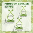 KFIWSZC 200 Plant Climbing Wall Fixture Clips Self Adhesive Plant Hooks