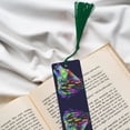 thumbnail image 6 of Kdxio Howling Wolf Print Metal Tassel Bookmarks,Perfect Gift for Art Lovers and Bookworms Metal Bookmarks for Women, 6 of 8