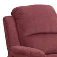 thumbnail image 2 of 39 Inch Fabric Power Recliner with USB Port Red - Saltoro Sherpi, 2 of 5