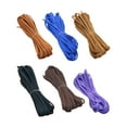 thumbnail image 2 of Dytern Jewelry Making 6pcs 5 Meters 3mm Flat Faux Leather Jewelry Cords Rope for Bracelet Necklace Making(Brown, Purple, Sapphire, Black, Yellow and Coffee), 2 of 10