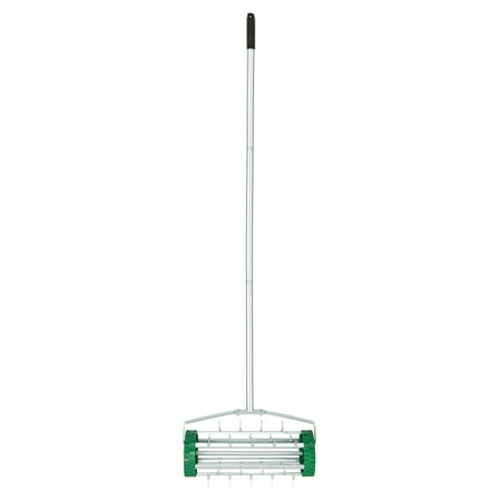 Zimtown Rolling Lawn Aerator Steel Gardening Tool for Grass