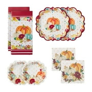 The Pioneer Woman Pumpkin Harvest Paper Party Supply Bundle