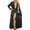 Black, variant on Lingerie for Women Elegant Silk Kimono Bath Robe for Women Long Lace Dressing Gown with Silk Satin Finish Comfort and Red XXL
