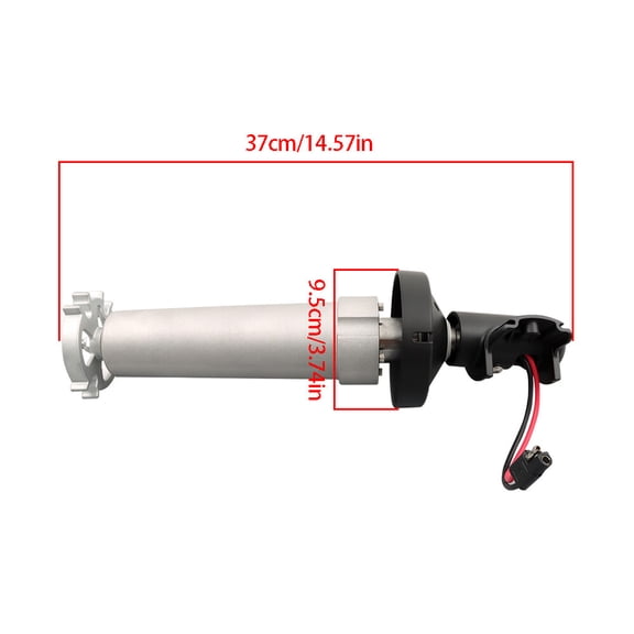 For Dometic 9100 Power RV Awning Motor Torsion Assembly Rh 3310423.209U Black