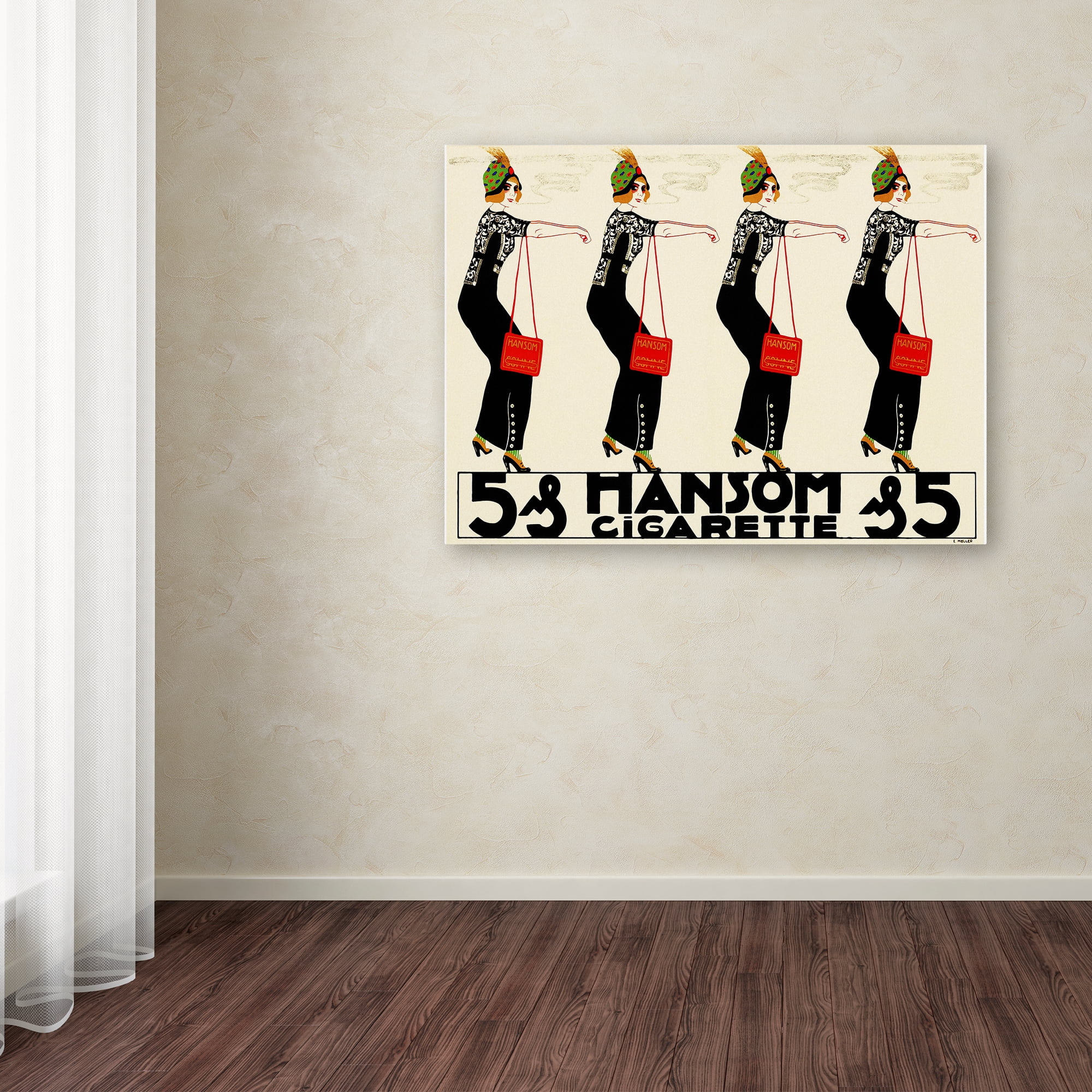 Vintage Lavoie 'Ads-0078' Canvas Art