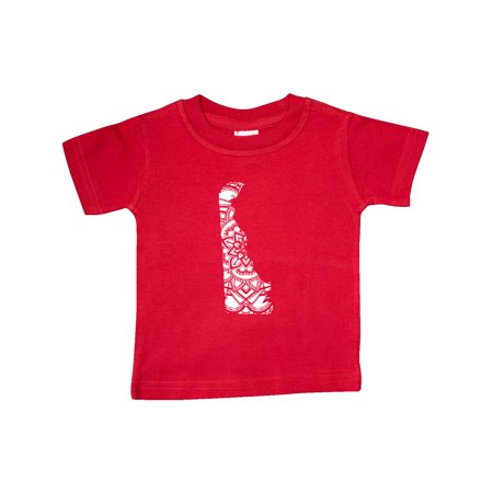 

Inktastic Delaware Silhouette Mandala Gift Baby Boy or Baby Girl T-Shirt