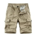 thumbnail image 1 of WILLBEST Pantalones Cortos Deportivos para Hombre, Nuevos Pantalones Cortos Negros de Verano para Hombre, Pantalones de Cinco Cuartos de Cuerda, Pantalones Casuales de Moda para Hombre, Ajuste Holgado, 1 of 7