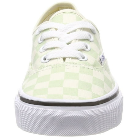 black and cream checkered vans