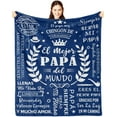 thumbnail image 1 of LHSHID Regalos para El Dia Del Padre Gifts for Mexican Dad Throw Blanket 40"x50", 1 of 8