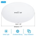 thumbnail image 2 of Unique Bargains Lampshade Diffuser, 2Pcs 17' Diameter with 3/8' Center Hole Round Diffuser, 2 of 7
