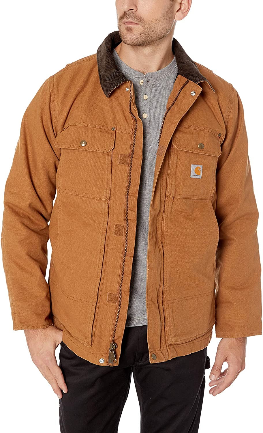 Carhartt Men's Full Swing Traditional Coat, Brown, X-Large | Walmart Canada
