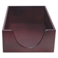 thumbnail image 2 of Carver Hardwood Letter Stackable Desk Tray, Mahogany, 2 of 5