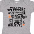thumbnail image 4 of Inktastic Multiple Sclerosis Ms Awareness Walk Boys or Girls Baby Bodysuit, 4 of 5