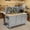 silver, variant on 61" Rolling Tool Chest Workbench – 10 Drawers, Power Strip, Solid Rubber Wood Top, 1,675 lbs, Mobile Workstation, Silver