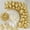 Gold, variant on Pink Balloons 110Pcs Pink Balloon Garland Arch Kit 5/10/12/18 Inch Matte Latex Pink Balloons Different Sizes as Gender Reveal Baby Shower Birthday Balloons Wedding Valentine’s Day Party Decorations