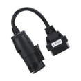 thumbnail image 2 of Cable De Diagnóstico De 30 Pines, Conector OBD II De 16 Pines Compacto Ligero Para Reemplazo Automático Para Camiones IVECO ANGGREK 16Pin OBD2 Plug, 2 of 8