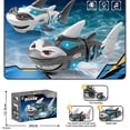 thumbnail image 2 of stanreset Swim Robotic With Lights Shark Experience Robotic Fish Automatic Toys White AA batteries, 2 of 6