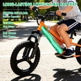 thumbnail image 4 of Kids Electric Bike – 250W Motor, 13.7 MPH, 36V 5.2Ah, 12.4 Miles, 16” Tires & Adjustable Seat – Perfect for Riders Aged 5-12, Electric Bicycle for Children & Teenagers, 4 of 9