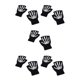 thumbnail image 2 of Manoplas para Exteriores de Halloween Eigraketly Guantes Sin Dedos Unisex Calentadores de Bicicleta CBP109750, 2 of 5
