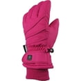 thumbnail image 2 of Gant de Ski d'Hiver Imperméable pour Enfants avec Crêtes (Fuchsia 1, 3-4 Ans), 2 of 5