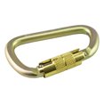 thumbnail image 1 of MOSQUETON DE ACERO TIPO D CON SEGURO 35KN GM-87-B 11.2 CM GIM, 1 of 4