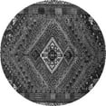 thumbnail image 1 of Ahgly Company Indoor Round Persian Gray Traditional Area Rugs, 6' Round, 1 of 1