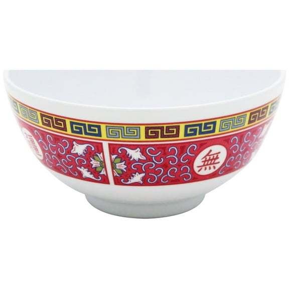 Excellante Longevity melamine dinnerware collection 9 oz, 4 3/8" rice bowl, comes in dozen