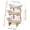 Pink, variant on 3 Tier Countertop Fruit Basket Organizer, Tiered Fruit Bowl with Stand for Kitchen, Vegetable Display Rack(White)