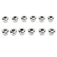 thumbnail image 1 of Guitar Tuning Peg Adapter, Plastic Standard Design Easy Tuning Good Match Acoustic Guitar Tuner Conversion Bushing  For Replacement Silver, 1 of 8