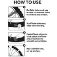 thumbnail image 4 of Slime Peel & Stick Bicycle Tire Repair Kit Patches with Levers - 20483, 4 of 9