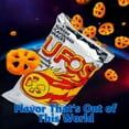 thumbnail image 4 of Fiji UFO'S - Burger Flavored Snacks (VALUE Pack Of 6 x 100g EA) So Tasty & Crispy Burger Flavor ..., 4 of 8
