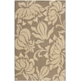 thumbnail image 2 of Safavieh Courtyard Bogdan Floral Indoor/Outdoor Area Rug, Light Chocolate/Cream, 8' x 11', 2 of 8