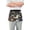 Astronauts in Space, variant on Abstract Vivid Snowflakes Server Apron with 3 Pockets Waterproof Waitress Waist Short Apron for Man Woman 12 Inches
