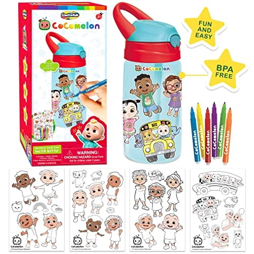 Creative Kids Decora Tu Propia Botella de Agua para Niños y Niñas de 3 a 3 años (Botella C Creative Kids Creative Kids