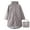 Gray, variant on YFNNUP Women's Lightweight Waterproof Raincoat Outdoor Ventures Hooded Softshell Windproof Jacket, Warm Windbreaker Long Coat for Runing and Traveling.