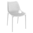 thumbnail image 3 of Compamia Air Bistro Set 3 Piece in White Finish, 3 of 5