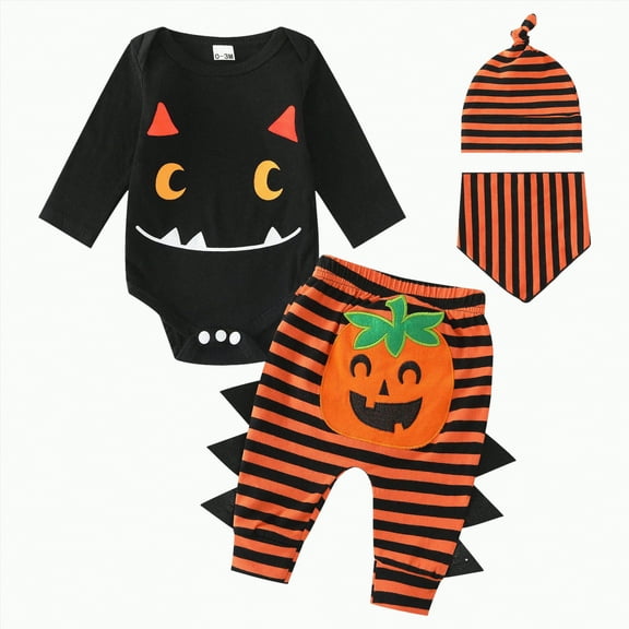 Toddler Baby Boy Outfit Fall/Winter Prints Long Sleeve 1T 2T 3T Playwear Set Outfits 2PCS